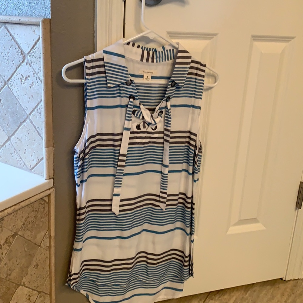 Cute V-neck Tunic